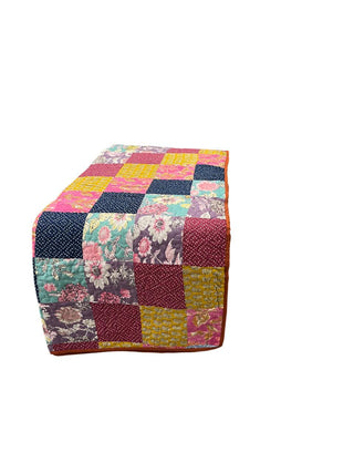 Ruby Bloom Reversible Cotton Queen-size Quilts.