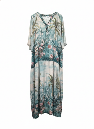 The Eden Dress- Turquoise