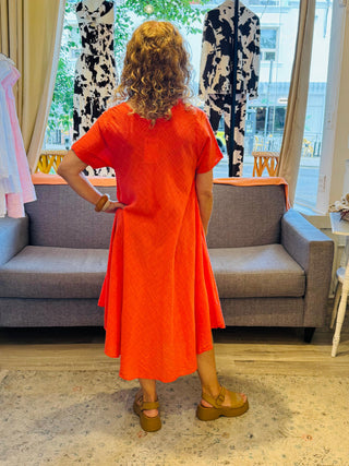 Sienna Sunset Italian Cotton Dress