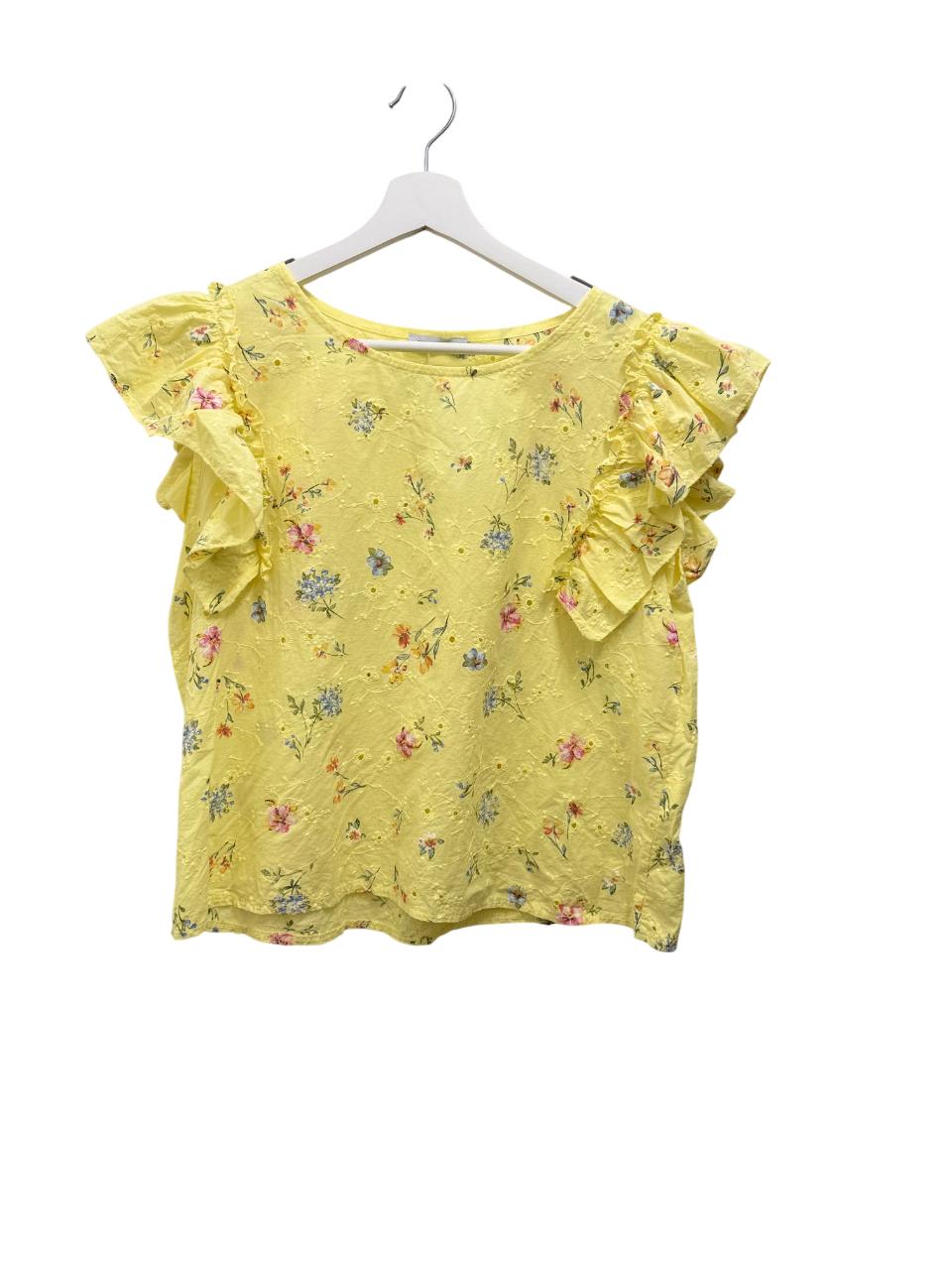 Florentine Meadow Italian Cotton Blouse