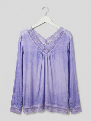 The Lavender Lace Dream Blouse