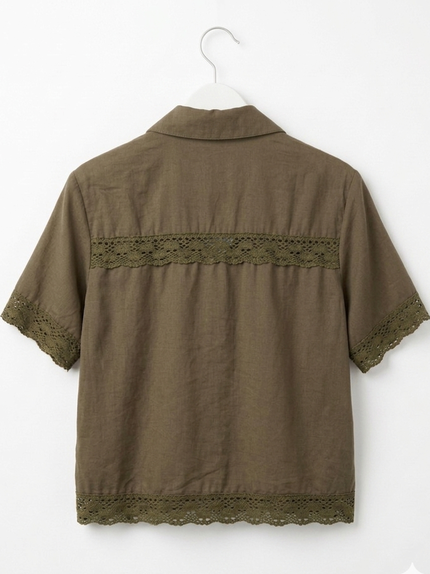 The Sage Embroidered Resort Shirt