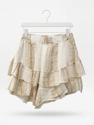 Stella Tiered Stripe Skort