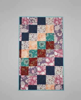 Bohemian Reversible Patchwork Quilt- Queen Size
