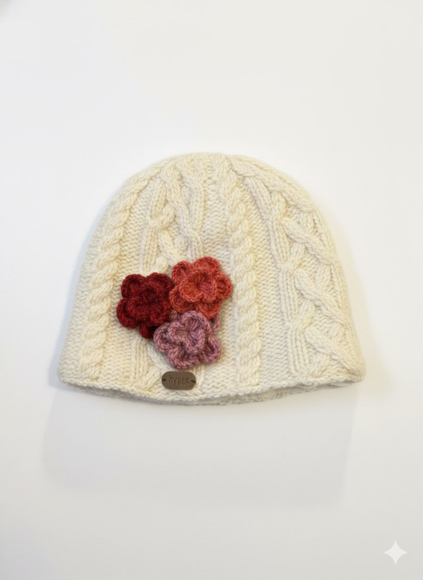 The Riverside Flower Beanie