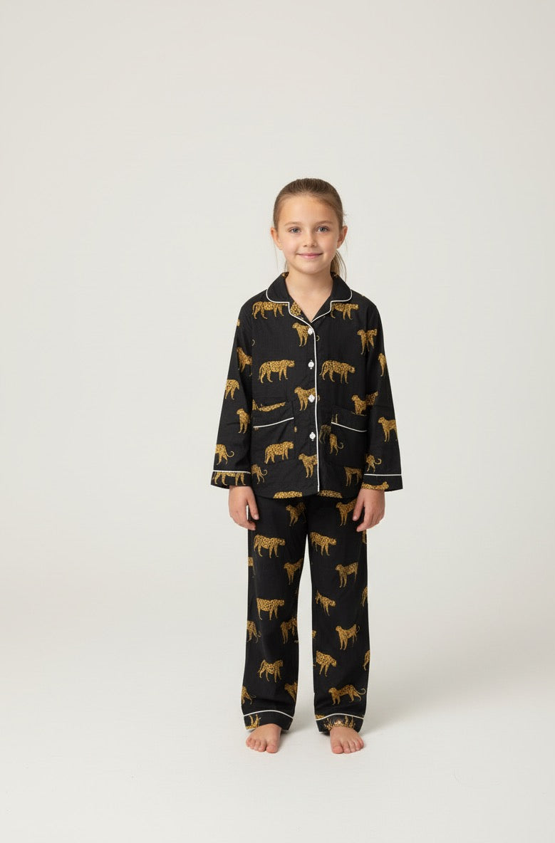 Wild Cat Dreamer Pajama Set for Kids