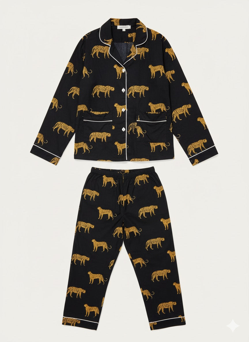 Wild Cat Dreamer Pajama Set for Kids