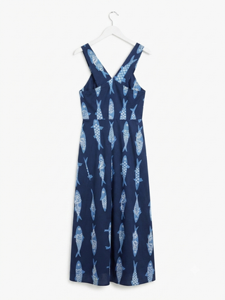 The Sardine Bay Pinafore Maxi Dress