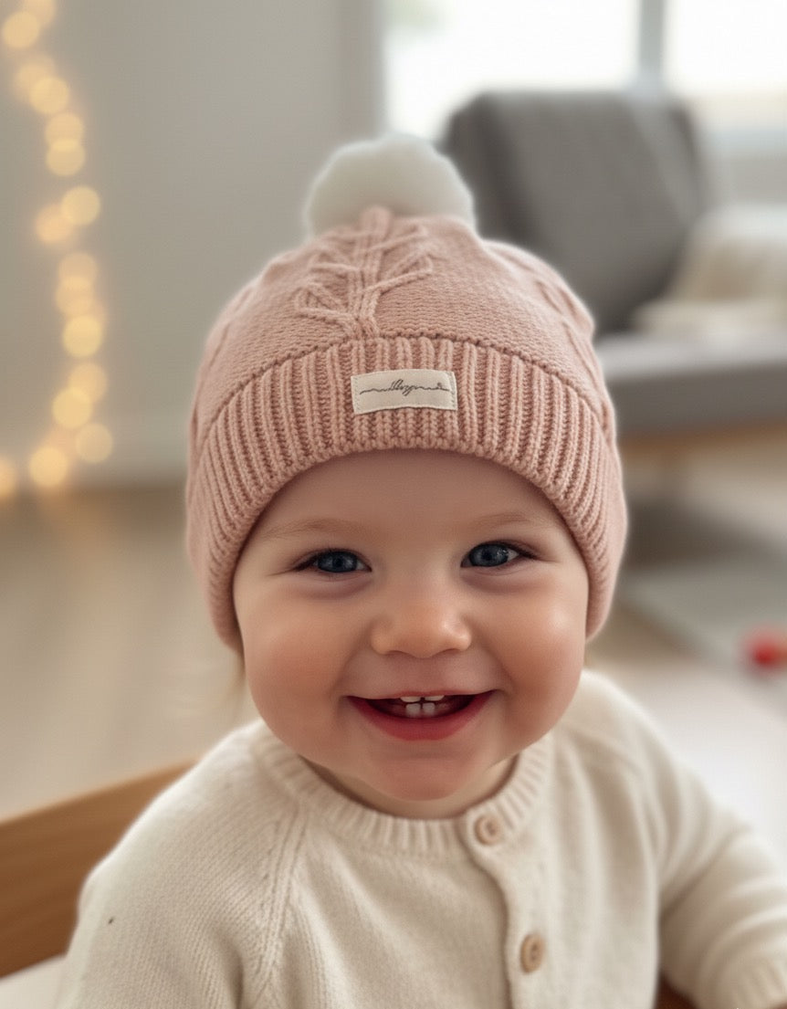 The Stephanie Knitted Cotton Beanie