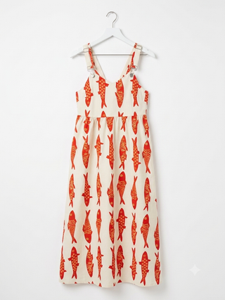 The Red Sardine Pinafore