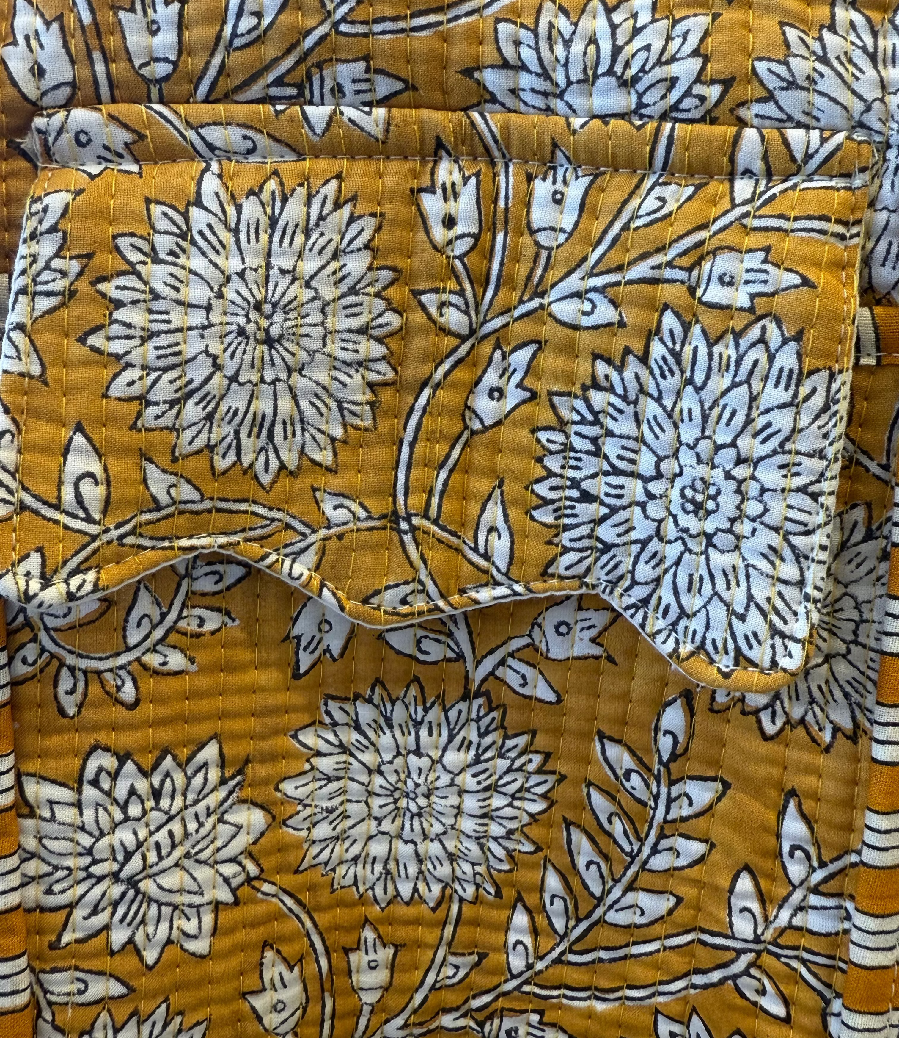 The Golden Hour Quilted Duffle Bag