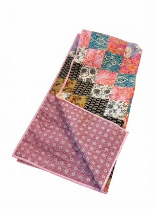 Boho Blossom Reversible Queen Size Quilt