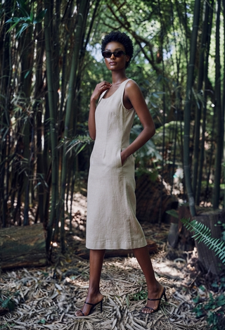 The Bellagio Linen Midi
