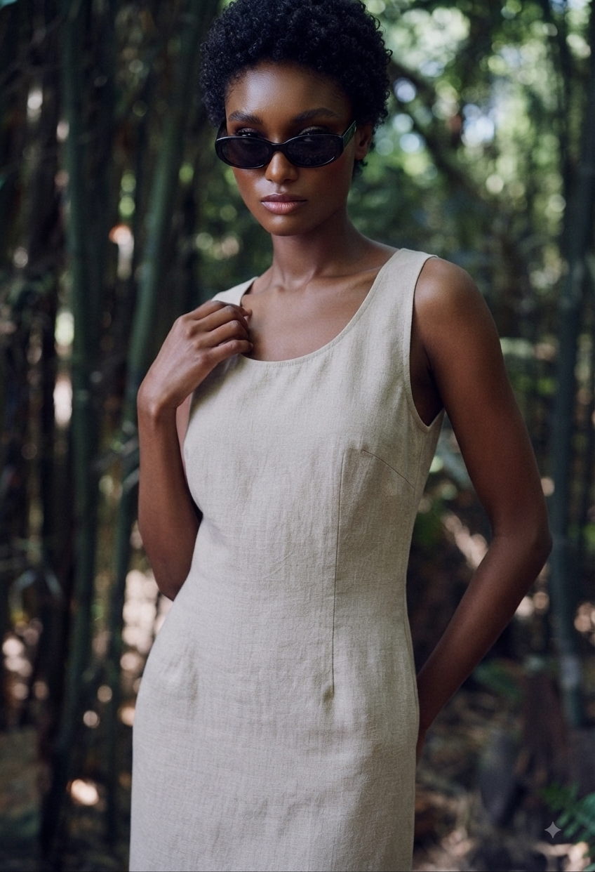 The Bellagio Linen Midi