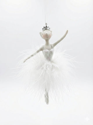 Feather Tutu and Silver Crown
