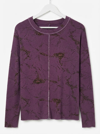 Berenice Printed Knit Pullover