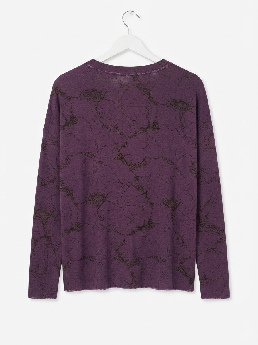 Berenice Printed Knit Pullover