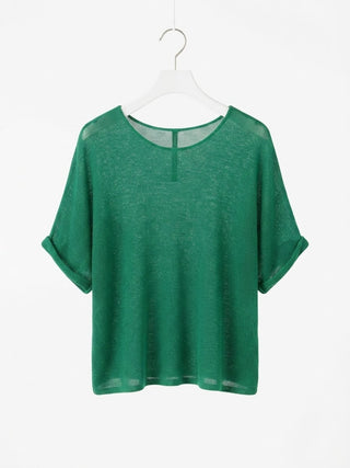 Verde Di Parma Italian Knit Sweater- Emerald Green