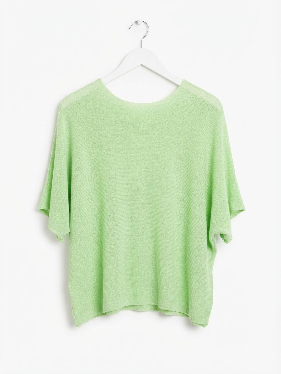 Verde Di Parma Italian Knit Sweater- Mint