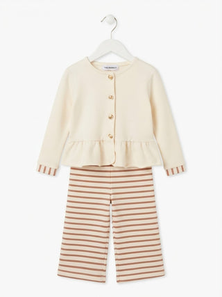 Little Milan Stride Set-White