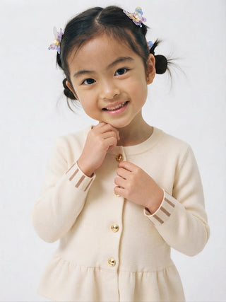 Little Milan Stride Set-White
