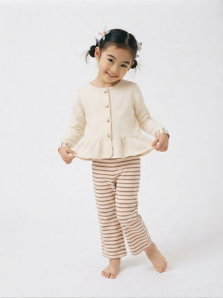 Little Milan Stride Set-White