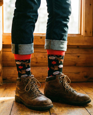 The "So Sorry" Canadian Wildlife Socks