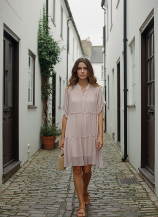 The Seraphina Silk Layered Maxi