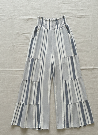 The Seaside Smocked Cotton Pants