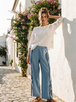 Amalfi Linen Pants