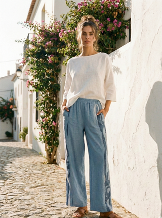 Amalfi Linen Pants
