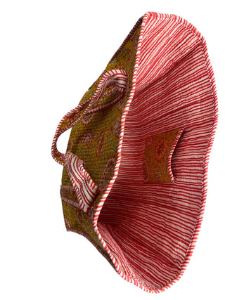 Cotton Quilted Reversible Handmade Tote Bags and Zipper Tote Bags with pocket