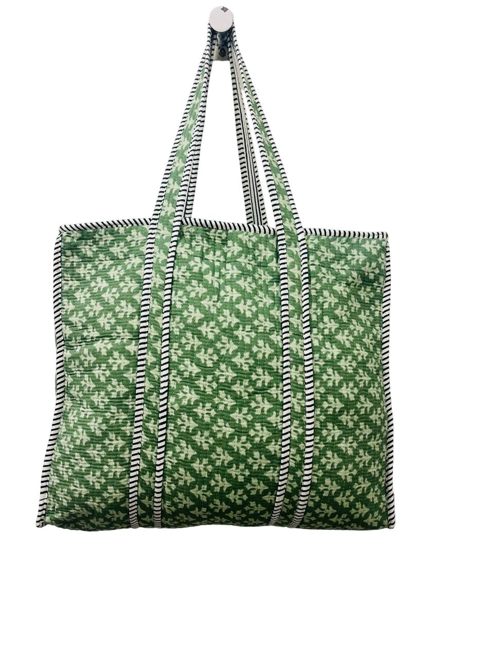 Cotton Quilted Reversible Handmade Tote Bags and Zipper Tote Bags with pocket