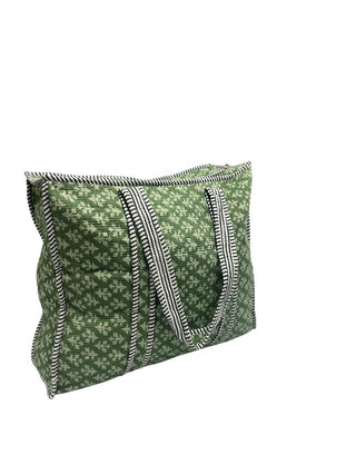 Cotton Quilted Reversible Handmade Tote Bags and Zipper Tote Bags with pocket