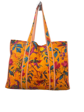 Cotton Quilted Reversible Handmade Tote Bags and Zipper Tote Bags with pocket