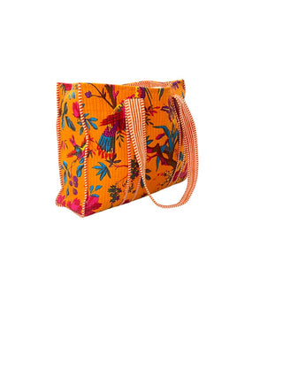 Cotton Quilted Reversible Handmade Tote Bags and Zipper Tote Bags with pocket