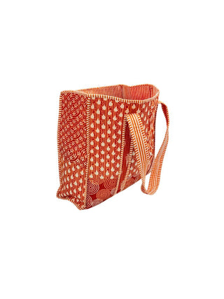Cotton Quilted Reversible Handmade Tote Bags and Zipper Tote Bags with pocket