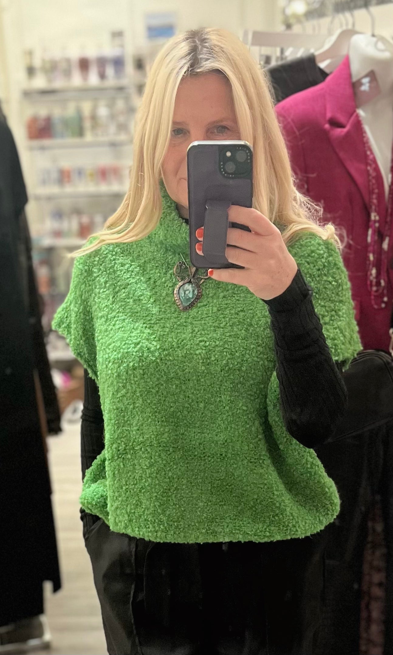 Carolina Sleeveless knit Sweater