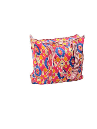 Cotton Quilted Reversible Handmade Tote Bags and Zipper Tote Bags with pocket