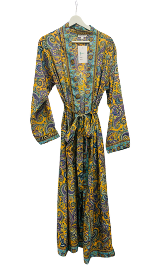 SUNI SILK ROBE/KIMONO