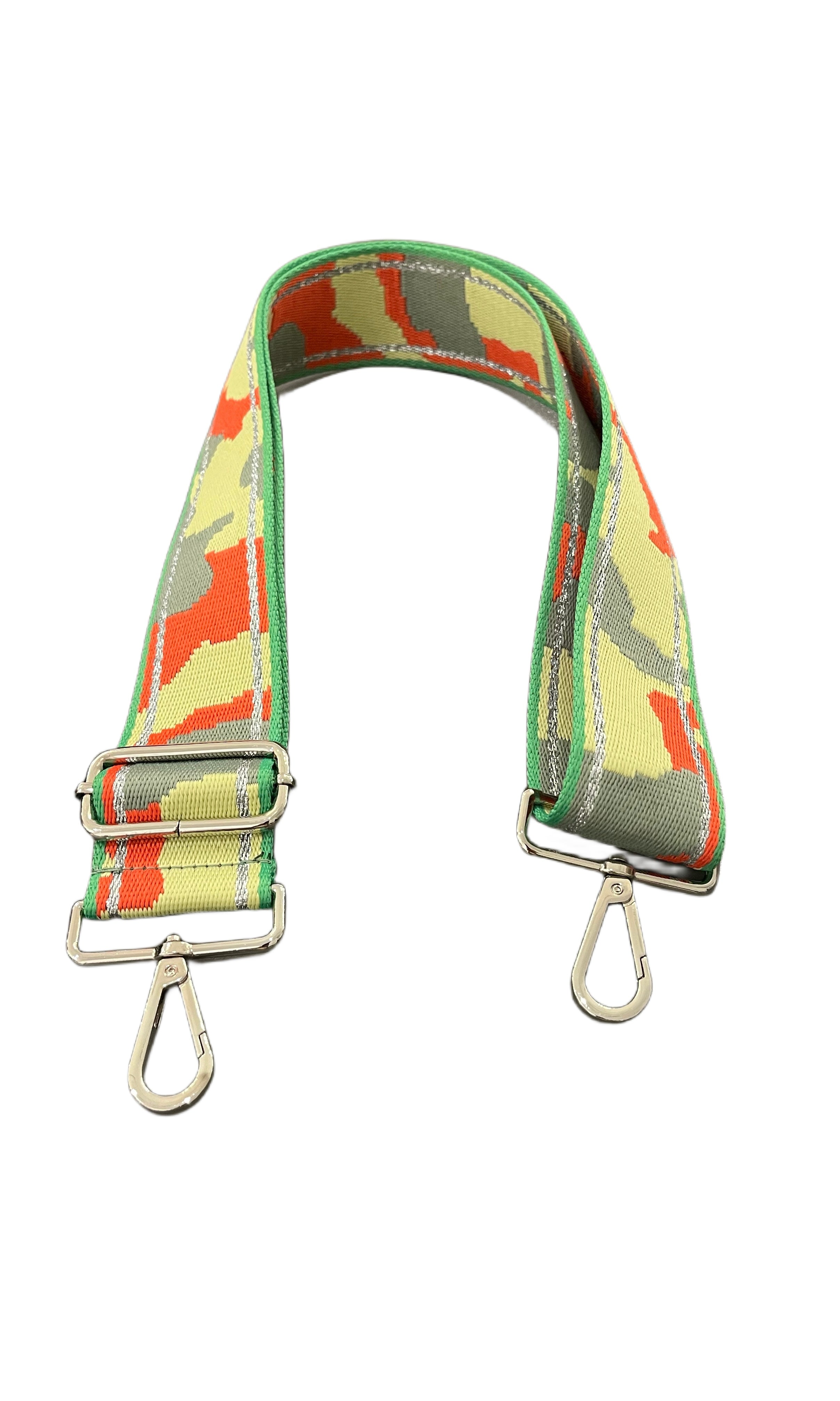 Bodinna camo glam Bag straps-assorted colours-made in Italy