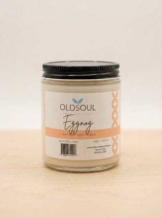 Eggnog Soy Candle- 6 Oz