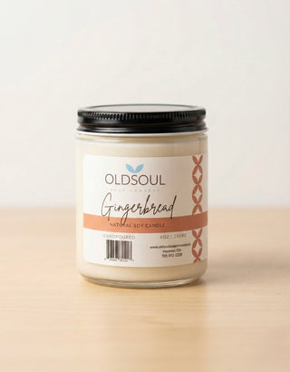Gingerbread Natural Soy Candle
- 6 Oz