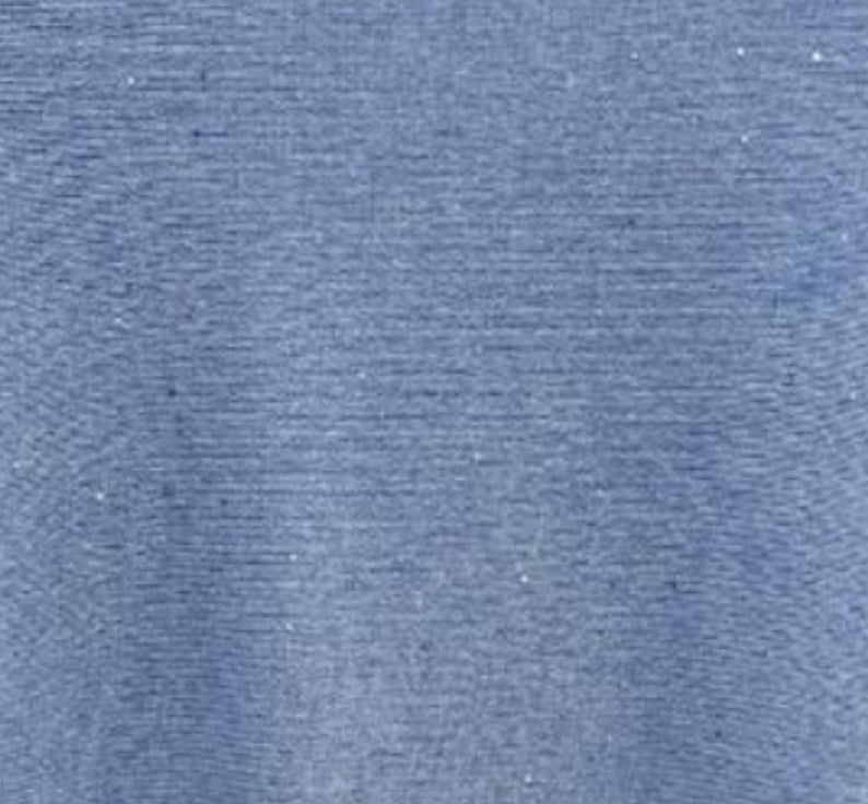 Starla Sparkle Batwing Soft Sweater- Denim- Made in Italy