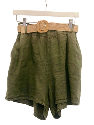 Cory Moss Shorts with pockets and belt