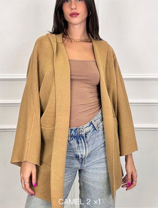 Hannah Knit hooded Cardigan
