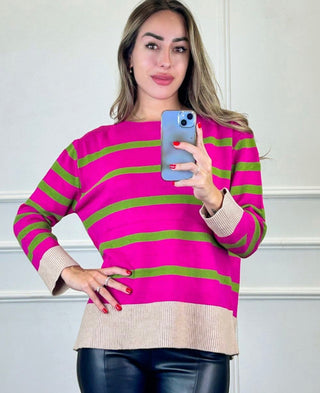 Quinta striped sweater