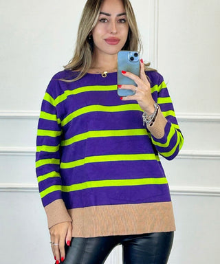 Quinta striped sweater