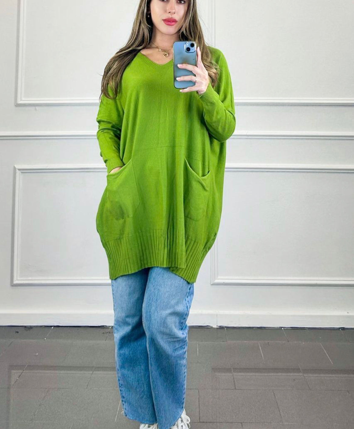 Rachel Oversized 2 Pocket Tunic