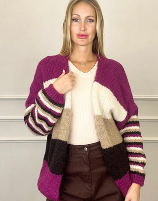 Katrina Block Cardigan